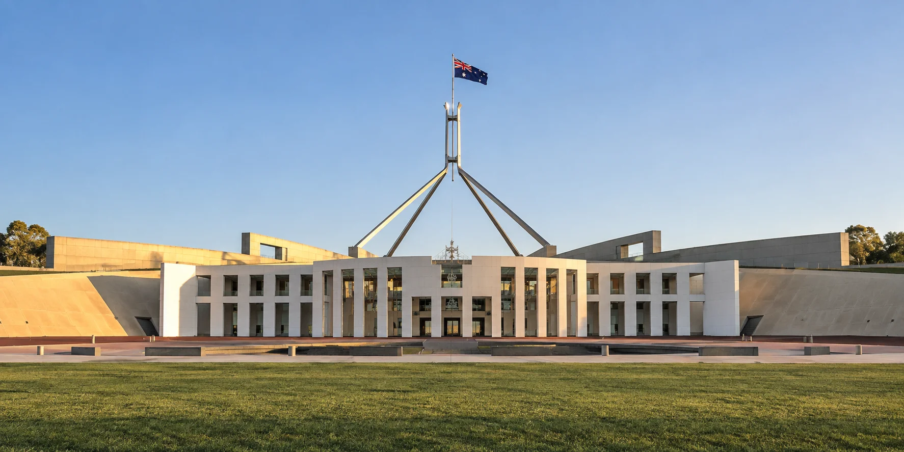 Australian Parliament House in Canberra